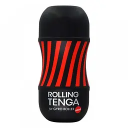 Мастурбатор Tenga Rolling Gyro Roller Cup Strong, 15.5х7.1 см (чорний)
