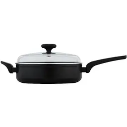 Сковорідка Nois Salto Silver з кришкою 28 см (830898) - мініатюра 3