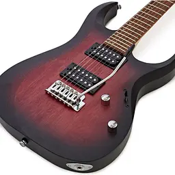 Електрогітара Cort X100 Open Pore Black Cherry Burst [160662] - мініатюра 5
