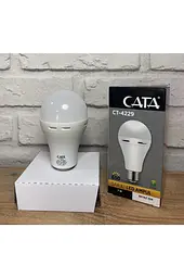 Лампа акумуляторна САТА CT-4229 9W в патрон Е27 акб 1200mAh 6400K (59314) - мініатюра 4