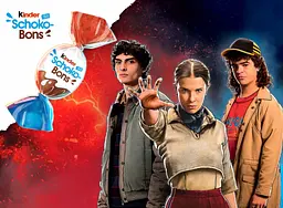 Шоколадні цукерки Kinder Schoko-Bons Netflix Stranger Things 300г - мініатюра 4