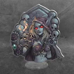 Акрилова колекційна фігурка World of Warcraft Сільвана Вітрокрила 15 см - мініатюра 2