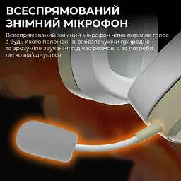 Навушники Ajazz AHM09 MAX 3-Mode Grey (AHM09-MAX-GW) - мініатюра 11