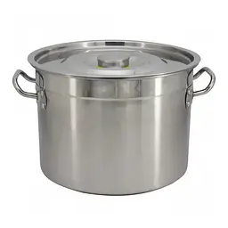 Каструля з кришкою Bohmann BH-4645-68 68 л 45 см срібляста