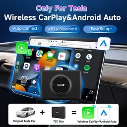 USB-адаптер CarlinKit T2C для Tesla для бездротового Apple CarPlay / Android Auto - мініатюра 3