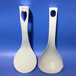 Ложка + лопатка пластикова для мультиварки Philips, Redmond, Panasonic, Moulinex, Rotex, Bosch та ін. - мініатюра 2