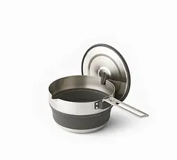 Каструля Sea To Summit Detour Stainless Steel Collapsible Pot 1.8 L (1033-STS ACK026021-390101) - мініатюра 6