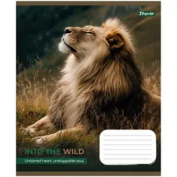 Зошит 1 Вересня учнівський Into the wild А5, 48 аркушів у клітинку (769130)  