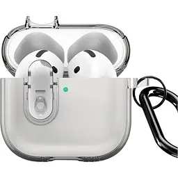 Чохол Dux Ducis Pecl Series для AirPods 4 Grey [131755] - мініатюра 2