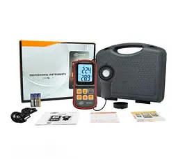 Цифровий люксметр + термометр, USB 200000 Lux BENETECH GM1030C - мініатюра 2