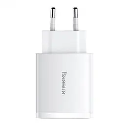 Швидкий блок зарядний Baseus Compact Quick Charger 2U+C 30 W CCXJ-E02 - мініатюра 4