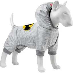Комбінезон для собак Waudog Clothes, Бетмен лого, софтшелл, XS30