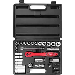 Набір інструментів Intertool ET-6039 39шт [85177] - мініатюра 2