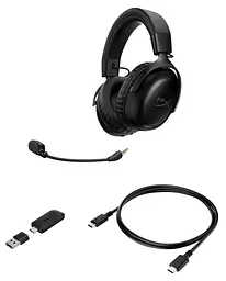 Навушники з мікрофоном HyperX Cloud III S Wireless Black (A59YZAA) - мініатюра 6
