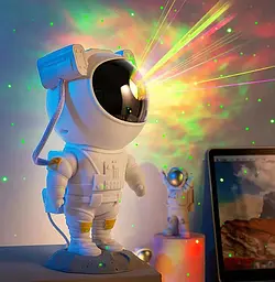 Нічник – проектор зоряного неба Астронавт Astronaut Starry Sky Projector космонавт дитячий світильник - мініатюра 4