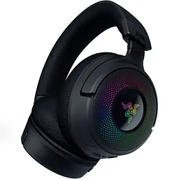 Гарнітура ігрова Razer Kraken V4, USB-A/WL/BT, RGB, чорний - мініатюра 2