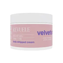 Крем для тіла Ніжний зволожуючий Nectar Veil з молоком та медом VELVETISH Revuele 300 мл