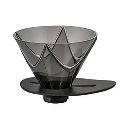 Пуровер V60 One Pour Dripper MUGEN, розмір 02, чорний