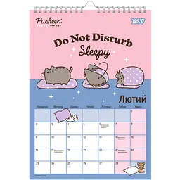 Календар планер Yes Pusheen настінний на 2026 рік (270269) - мініатюра 3