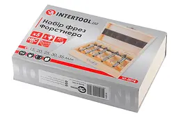 Набір фрез форстнера по дереву під петлі дверей Intertool (у наборі 5 шт.) HT-0074 - мініатюра 7