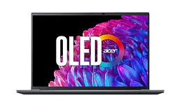 Ноутбук Acer Swift X SFX14-72G 14.5' 2.8K OLED, Intel U7-155H, 32GB, F1TB, NVD4050-6, Win11, сірий (NX.KR7EU.003) - мініатюра 4