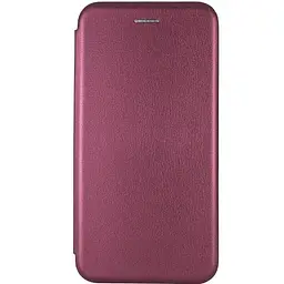 Шкіряний чохол-книжка Classy для Xiaomi Redmi 7A Бордовий