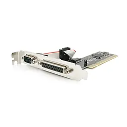 Контролер Voltronic PCI => RS232 (9Pin) + LPT (25Pin), TX382A, BOX - мініатюра 4