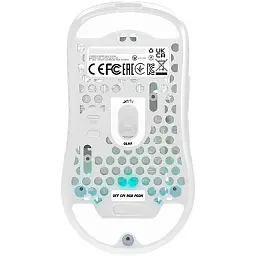 Миша Xtrfy M42 RGB Wireless White (M42W-RGB-WHITE) [131191] - мініатюра 6