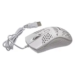 Миша Jedel CP77 2000 DPI з RGB підсвічуванням біла - мініатюра 3
