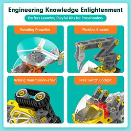 Конструктор Makerzoid Big Building Blocks-Mechanical Engineering Team (MKZ-OBK-MET) [86644] - мініатюра 8
