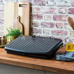 Гриль George Foreman Fit Grill Large притискний 2400 Вт чорний (25820-56) - мініатюра 9
