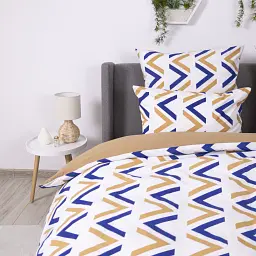 Постільна білизна ТЕП Soft Dreams Geometry Pasion бязь 70x70 полуторна білий - мініатюра 5