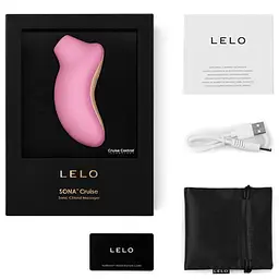 Стимулятор Lelo Sona Cruise Безконтактний звуковий клітора, 11.5х5.6 см світло рожевий - мініатюра 7