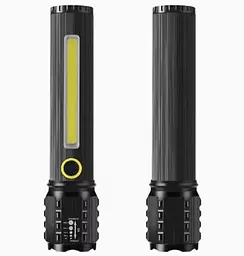 Ручний ліхтар із боковим підсвічуванням BL C63 COB+USB Charge ∙ Ліхтарик ручний BL-C63 COB із USB-зарядкою - мініатюра 4