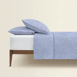 Комплект постільної білизни Cosas Galaxy Євро небесний (StarrySkyBlue_01White_200) - мініатюра 2