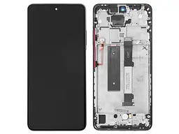 Дисплей Xiaomi Mi 10T Lite, синій, з рамкою, Original (PRC), M2007J17G