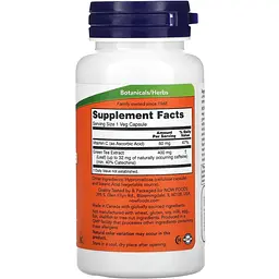Екстракт зеленого чаю Now Foods Green Tea 400 мг 100 капсул - мініатюра 2