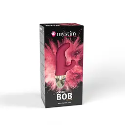 Вібратор-кролик Mystim Hop Hop Bob Fuchsia, потужний мотор, 8 режимів - мініатюра 8