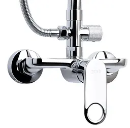 Душова система для душу Qtap Jay Chrome на два споживача QTJAY110CRM45544 - мініатюра 3