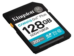 Карта пам'яті Kingston Canvas Go! Plus SDXC UHS-I U3 V30 Class 10 128 GB (SDG4/128GB) - мініатюра 2