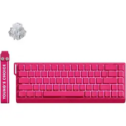 Клавіатура MCHOSE Ace 68 RGB Ice Rhino Magnetic Switch Rose Red (MC-ACE68-28) [161121] - мініатюра 2