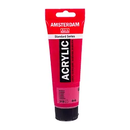 Фарба акрилова Amsterdam (318) Карміновий 20 мл Royal Talens (8712079342845)
