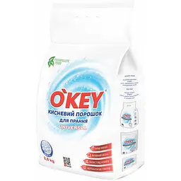Порошок пральний O'key кисневий 2.8 кг
