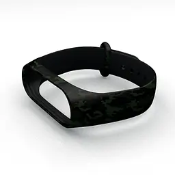 Силіконовий ремінець для фітнес браслета XiaomiXiaomi Smart Band 5 6 7 Xiaomillitary Green Зелений Камуфляж