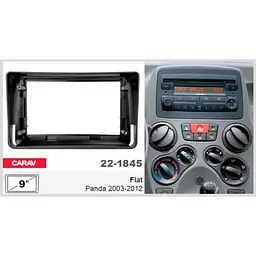 Перехідна рамка Fiat Panda Carav 22-1845 - мініатюра 6