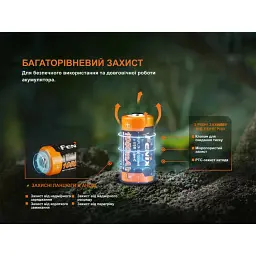 Акумулятор Fenix 16340 (1050 mAh) Type-C (ARB-L16-1050UP) - мініатюра 6