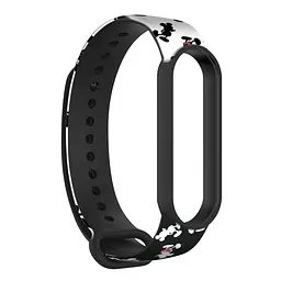 Ремінець ArmorStandart Cartoon для Xiaomi Mi Band 7/6/5 Mickey Siluet Black (ARM59256) - мініатюра 2