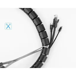 Органайзер для дротів Ugreen LP121 Protection Tube DIA 25mm 5m Black (30820) - мініатюра 3