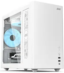 Корпус Credo Plus V350WG без БЖ 1xUSB3.0 1х USB 2.0 1xUSB Type-C 3x120мм VGA 350мм LCS read 2E teh0018899