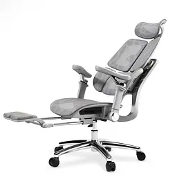 Крісло Mealux S3 Air Grey (арт. HF-S3 M/G) - мініатюра 2
